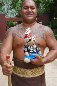 Reiseblogger Maskottchen Jack Bearow Hawaii