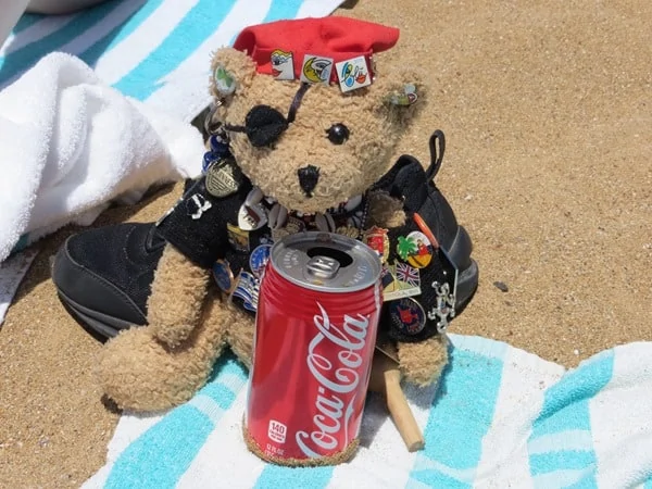 USA Jack Bearow Coke Nawiliwili Beach Park Kauai Hawaii USA Jack Bearow Coke Nawiliwili Beach Park Kauai Hawaii