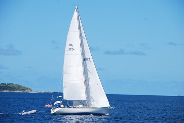 Segelboot Britische Jungferninseln Karibik