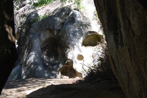 Totenkopf Fels Skull Rock Virgin Gorda BVI