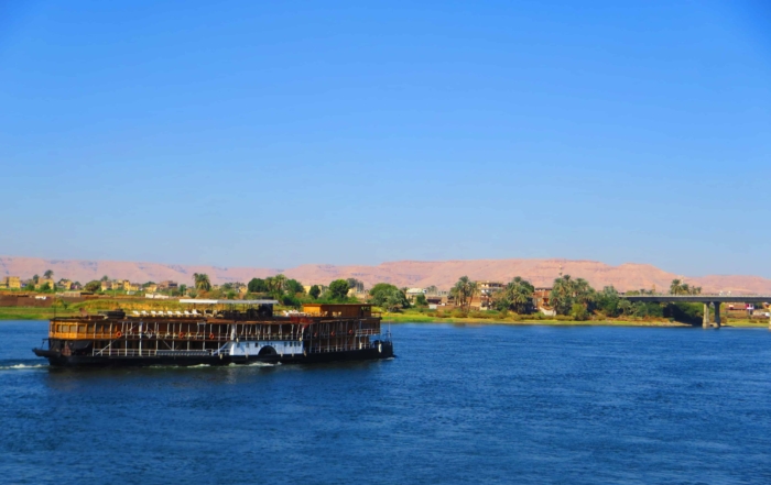 00 Nilkreuzfahrtschiff SS Sudan Luxor Nilkreuzfahrt Aegypten