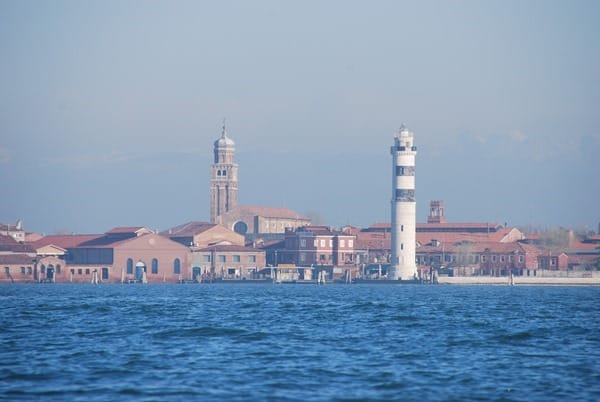 Insel Murano Kirche Leuchtturm Venedig Italien