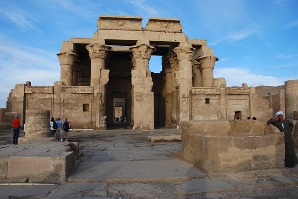 Nilkreuzfahrt Doppeltempel Kom Ombo Nil Ägypten Urlaub