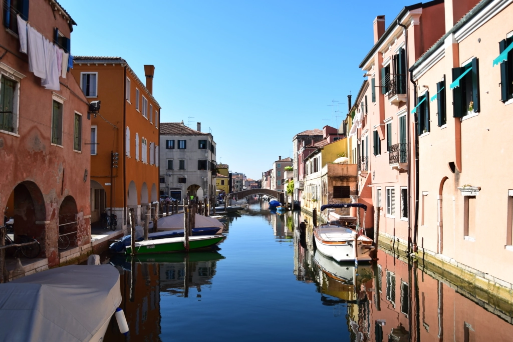 Chioggia Klein Venedig Kanal Canal Vena Venetien Italien