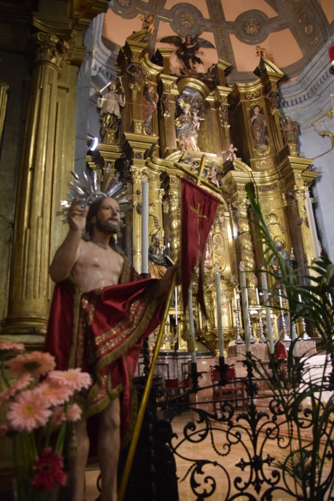 04 altar kirche sant bartomeu soller mallorca balearen spanien