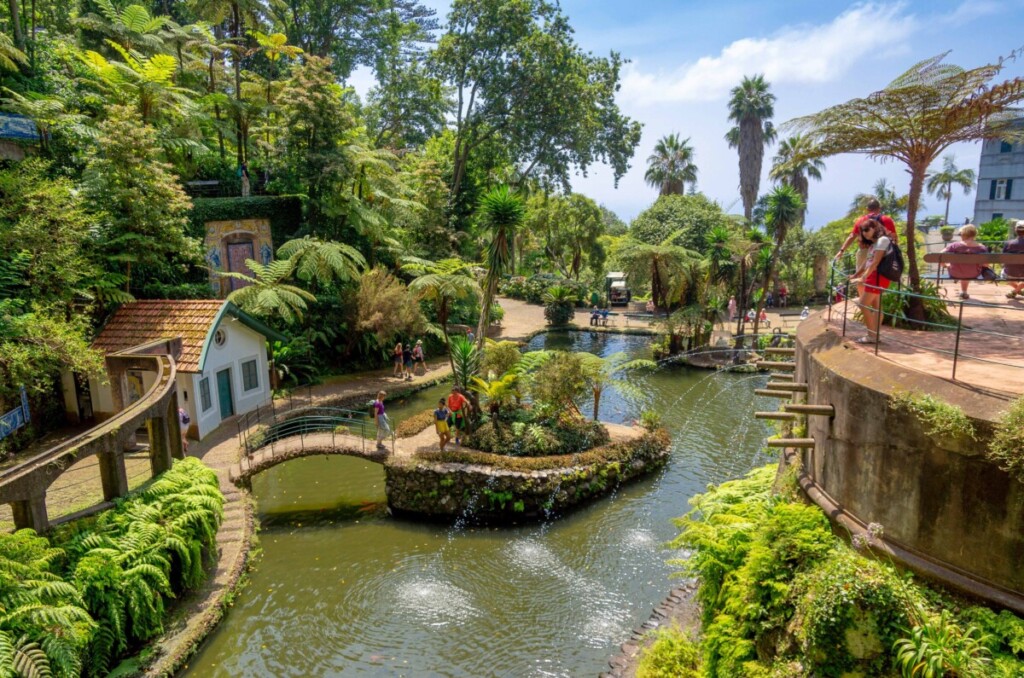 Botanischer Garten Monte Palace Tropical Garden Funchal Madeira Sehenswürdigkeiten