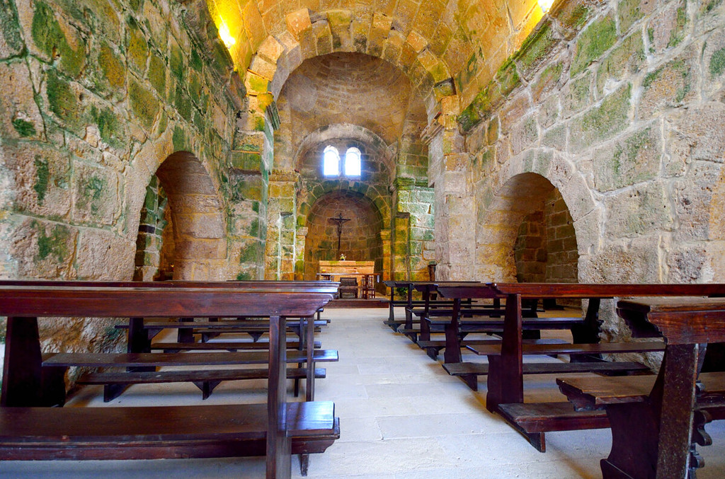 Innenraum Kirche Chiesa di San Giovanni di Sinis Sardinien