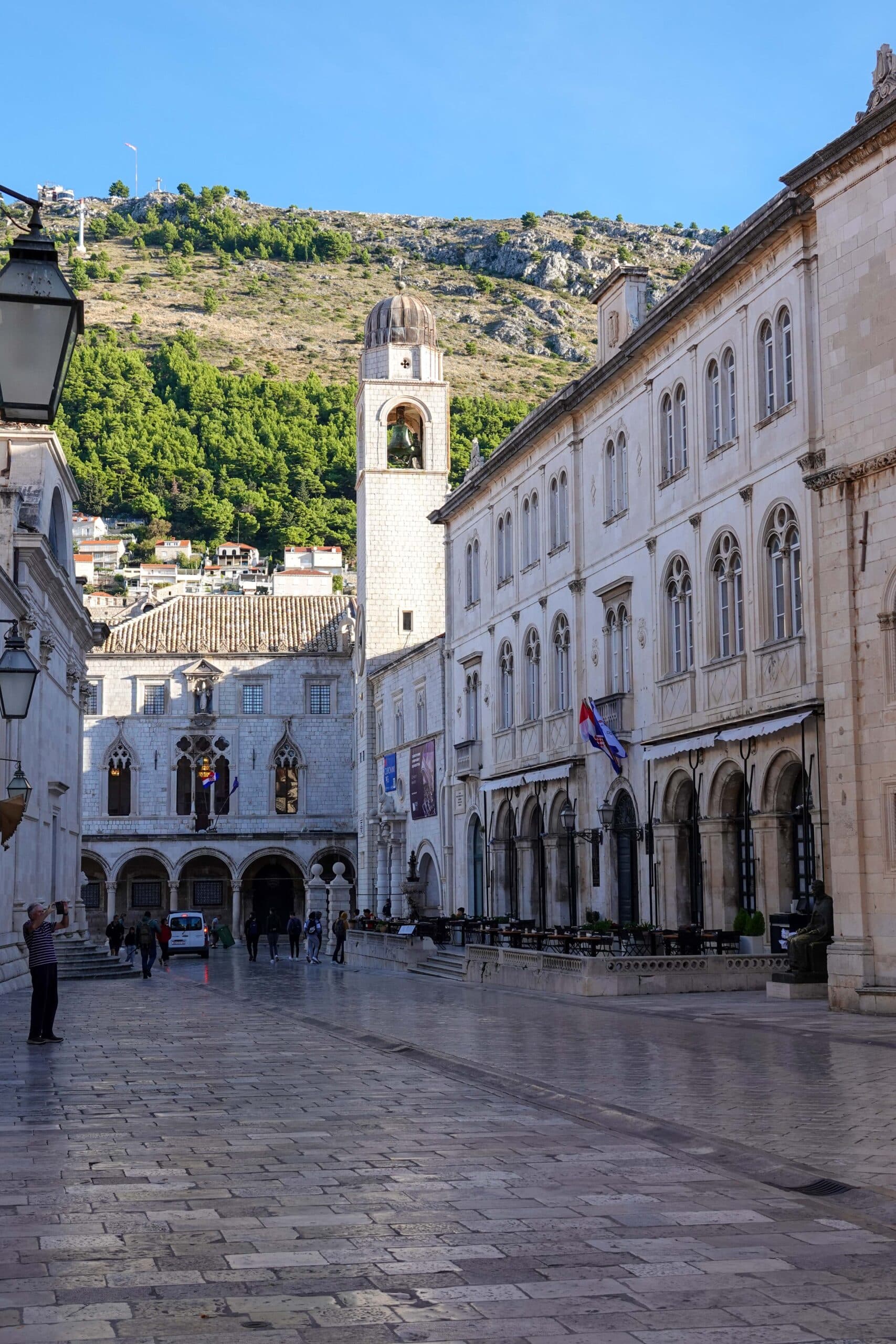 Glockenturm Rathaus Dubrovnik Altstadt Kroatien Dalmatien Azamara Quest Kreuzfahrt