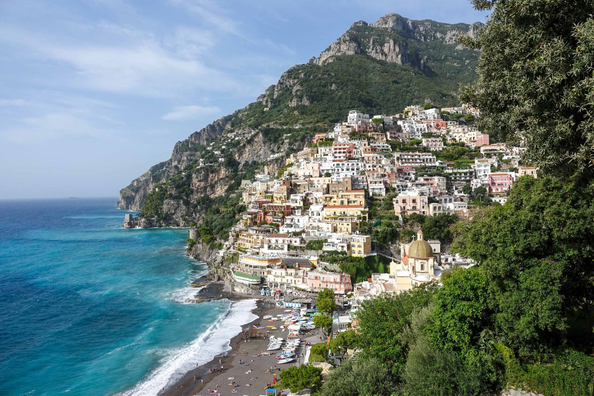 Positano Amalfiküste Italien Kreuzfahrt Azamara Quest