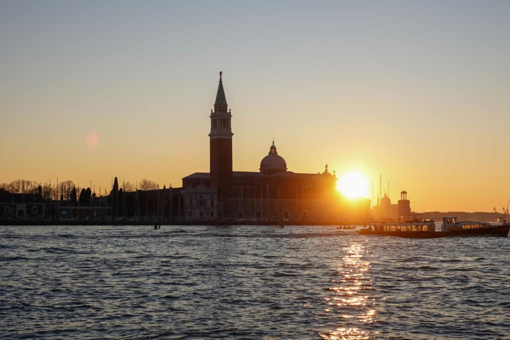 Top 10 Venedig Sehenswürdigkeiten Sonnenuntergang San Giorgo Maggiore