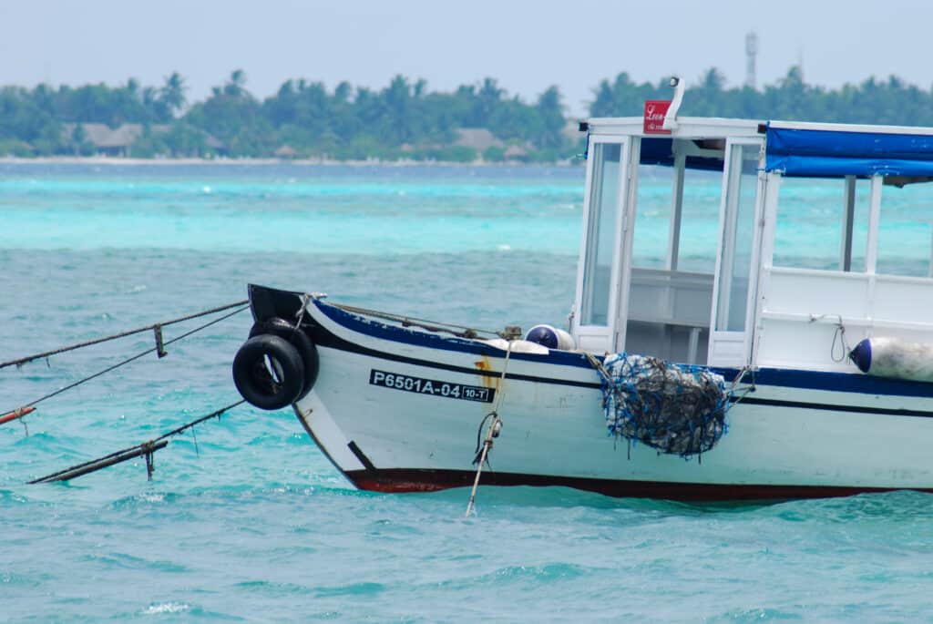 Wassertaxi Malediven low budget