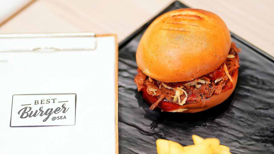 bester Burger Kreuzfahrt AIDA