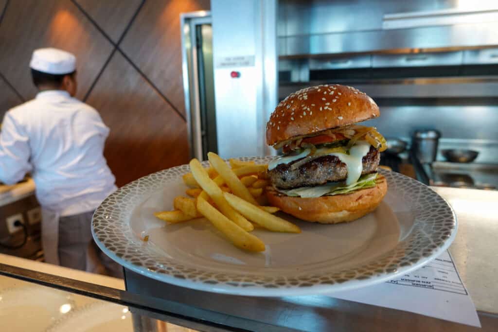 bester Burger Kreuzfahrt Azamara